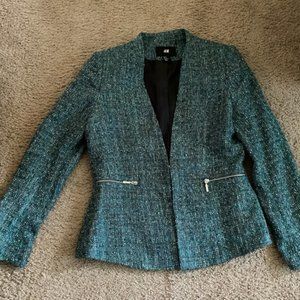 H&M tweed blazer